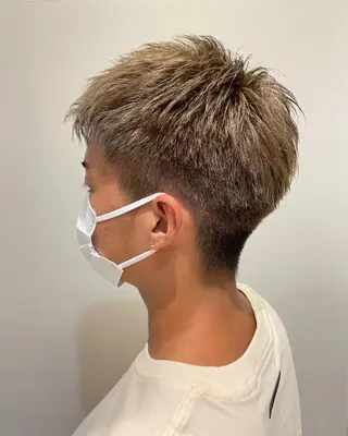 ショート メンズ log所属・近藤 裕嗣のヘアスタイル