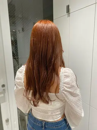 ロング カラー ナチュラル/韓国💎 haruka 💎のヘアスタイル
