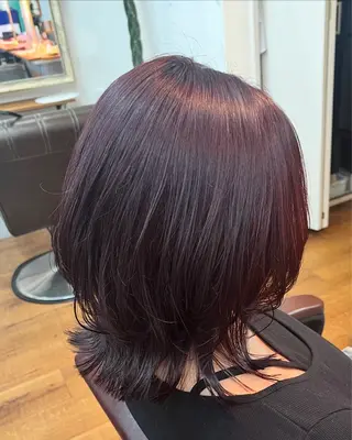 セミロング カラー 🫧艶髪デザイナー 🫧白石航汰のヘアスタイル