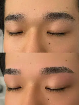 アイブロウ 【公式】Men's salonLUCEYのヘアスタイル