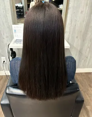 セミロング 🫧うる艶カラー🫧 CHIKA🪼のヘアスタイル
