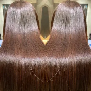 ロング カラー ツバサ 髪質改善のヘアスタイル