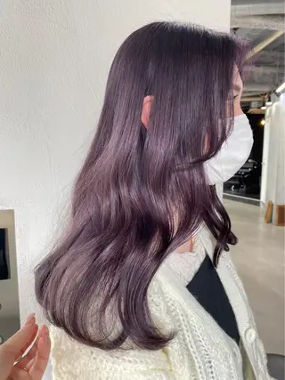 ロング カラー ヘアアレンジ 🫧透明感カラー/ ナルハ🫧のヘアスタイル