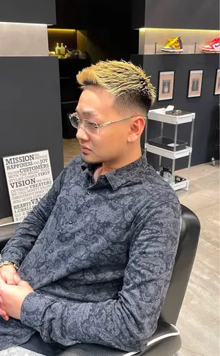 ショート FADE&LINE富士店所属・鈴木 基允のヘアスタイル