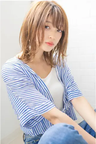 ミディアム CLAN クランのヘアスタイル