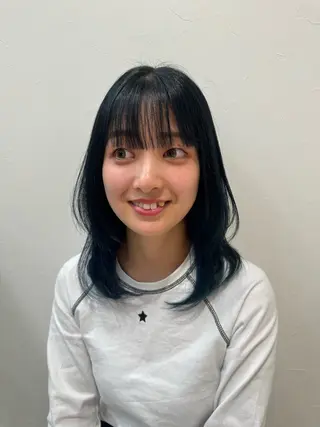 ミディアム カラー 髪質改善×艶カラー Haruのヘアスタイル