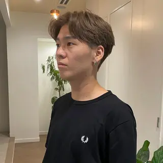カラー メンズ カネタカ マサキのヘアスタイル