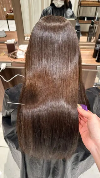 セミロング ラフィス池袋所属・✨本格的韓国スタイル 特化✨ﾊﾙｶ✨️のヘアスタイル