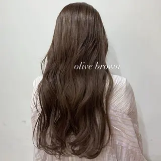 ロング カラー 透明感カラー／ 艶感カラー／RAMUのヘアスタイル