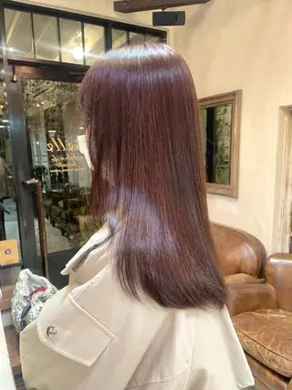 ロング カラー Luce横浜店所属・yuu 🪴 透明感 カラー/メンズパーマのヘアスタイル