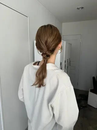 ヘアアレンジ 髪質改善/似合わせ colorのヘアスタイル