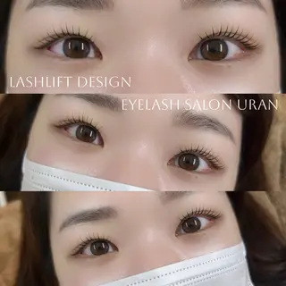 マツエク・マツパ eyelash salon uran所属・uran − ウラン　−のマツエク・マツパデザイン