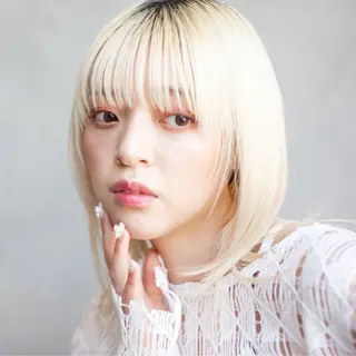 カラー モデル募集 KEITOのヘアスタイル