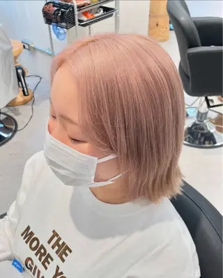 ショート カラー 💫骨格診断カット 🌈KAHOのヘアスタイル
