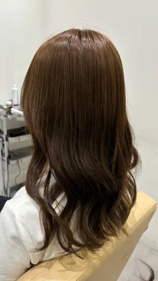 ミディアム ハイトーンカラー/ インナー/木村黎🌞のヘアスタイル