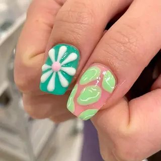 ネイル AOI✩⡱ y2kネイルのネイルデザイン