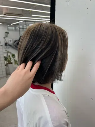 ミディアム カラー あすか JILLSTUDIOのヘアスタイル