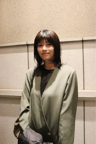 ミディアム カラー 似合わせカット /パーマ岡本淳平のヘアスタイル