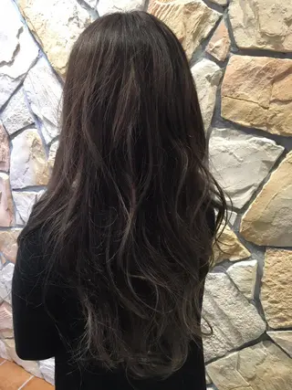 ロング カラー hair resort 粋　dua所属・✂️髪質改善 kane✂️のヘアスタイル