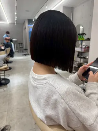 足立 遥奈のヘアスタイル