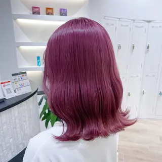 カラー 🎀ピンクカラー/ 推しカラー/のの🎀のヘアスタイル