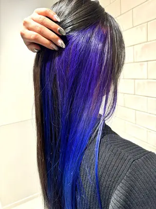 ロング share salon higashi umeda所属・林 時也のヘアスタイル