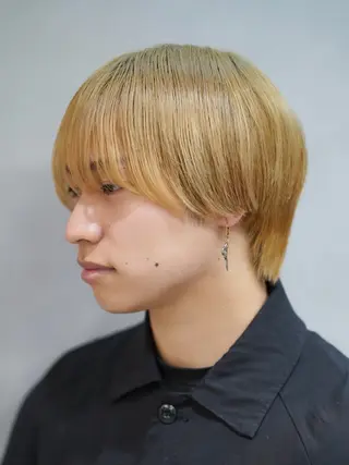 ショート カラー メンズ ショートヘア🔥メン ズ特化パーマ/そめやのヘアスタイル