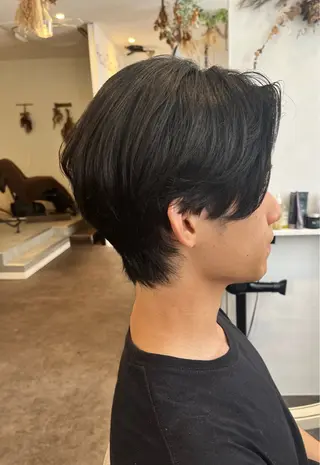 ショート パーマ メンズ si6【シーム】 小田みきのヘアスタイル