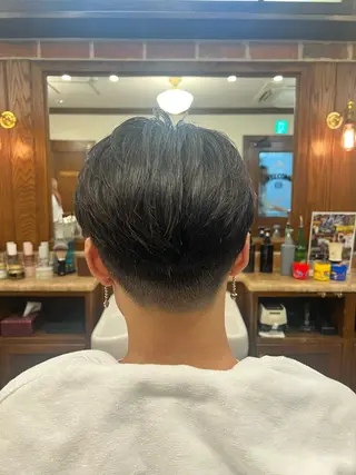 ミディアム 秋山 琳太のヘアスタイル
