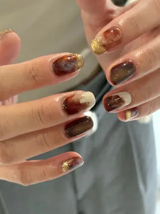 ネイル rinanail所属・rina🎀 10月予約受付中🌷のネイルデザイン