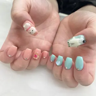 ミディアム nail jaol池袋店所属・ネイルJaol 池袋のネイルデザイン