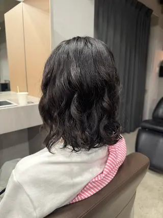 パーマ ボブパーマ/ 韓国風パーマ/表参道のヘアスタイル