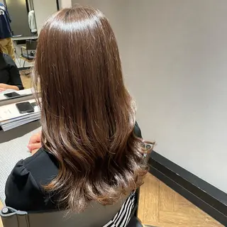 ロング 金城 二千夏のヘアスタイル