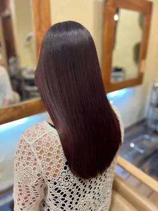 ロング 柘植 雅大のヘアスタイル
