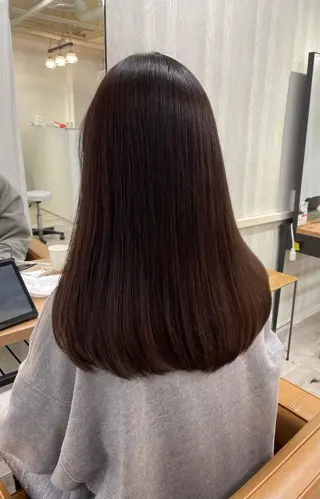 セミロング カラー 💫大宮美容師💫 azusaのヘアスタイル