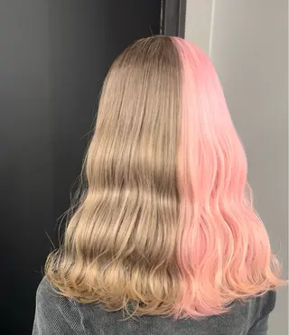 カラー 蔭山 ゆきなのヘアスタイル