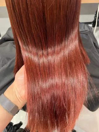 ミディアム 髪質改善/縮毛矯正/ 酸性ストレート/まやのヘアスタイル