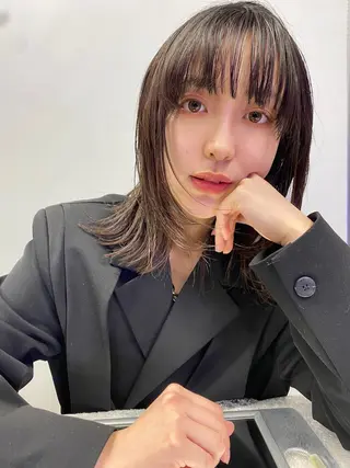 セミロング カラー nambu-GARDEN所属・上田 昂雅のヘアスタイル