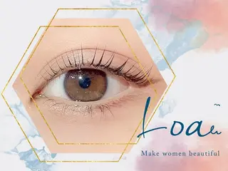 マツエク・マツパ Loa 四条烏丸店のマツエク・マツパデザイン