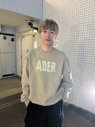 ショート カラー メンズ 鈴木 隼人のヘアスタイル