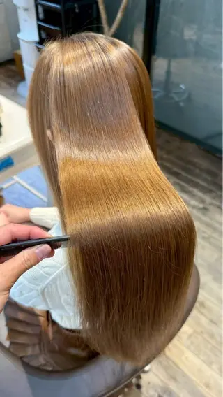 ロング ヘアアレンジ Hair salon defi 縮毛矯正/髪質改善 渋谷所属・今野 惺虎のヘアスタイル