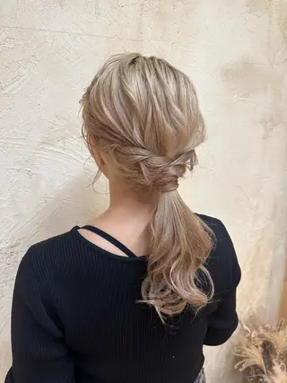 ヘアアレンジ さとう めいのヘアスタイル