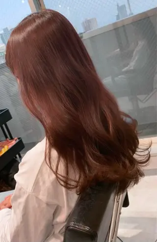 ロング カラー 松井那津子 /ハイライトブリーチのヘアスタイル