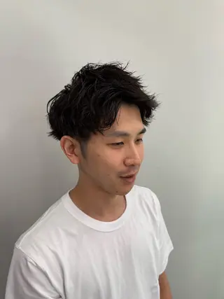 ショート パーマ メンズ 坂本響 メンズカット/パーマのヘアスタイル