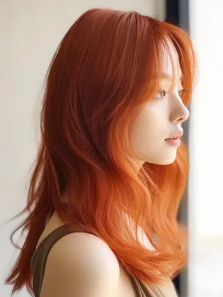 セミロング カラー Lehm所属・表参道/さあ や/大人ナチュラルのヘアスタイル