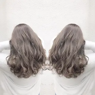 セミロング カラー supbytomee所属・カラー特化型サロン #SUP.のヘアスタイル
