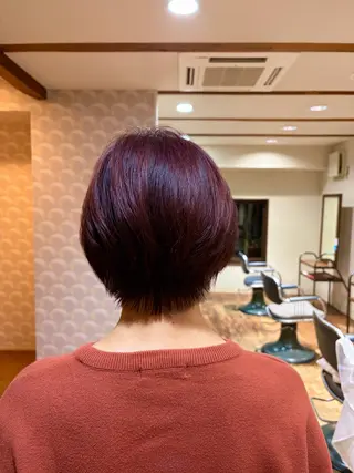 ショート カラー nicott所属・高橋 七海のヘアスタイル