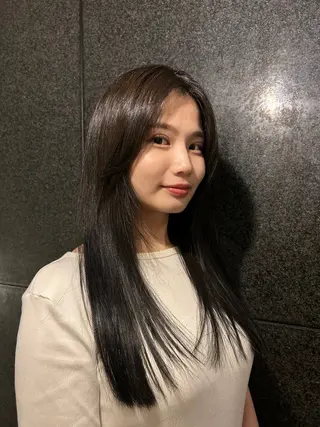 ロング カラー 原宿/透明感カラー 🌴yacoのヘアスタイル