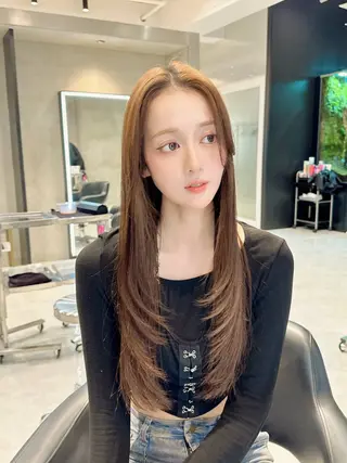 ロング パーマ 🍀美髪クリエイター 味田 雅宏🍀のヘアスタイル