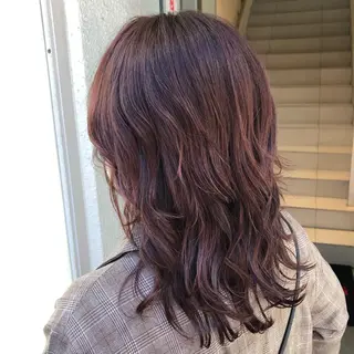 セミロング 透明感カラー🪄 髪質改善♡田中みづきのヘアスタイル